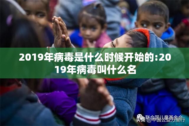 2019年病毒是什么时候开始的:2019年病毒叫什么名