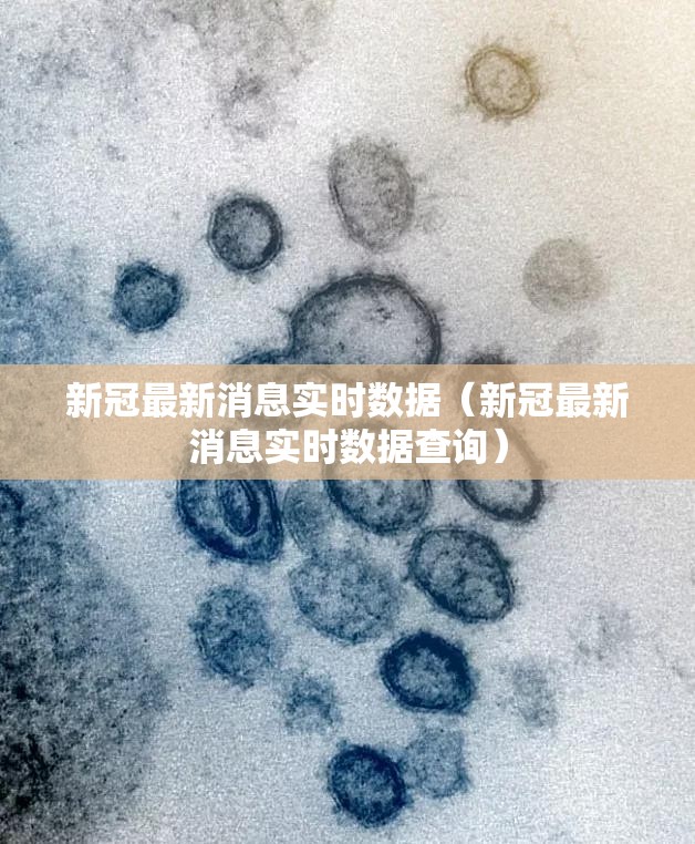 新冠最新消息实时数据（新冠最新消息实时数据查询）