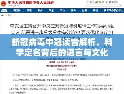 新冠病毒中冠读音解析，科学定名背后的语言与文化考量