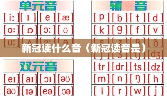 新冠读什么音（新冠读音是）