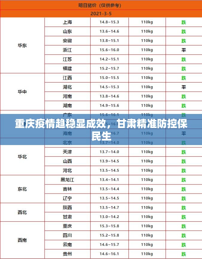 重庆疫情趋稳显成效，甘肃精准防控保民生