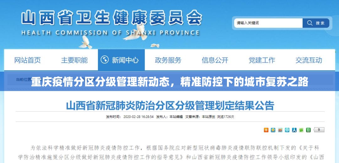 重庆疫情分区分级管理新动态，精准防控下的城市复苏之路
