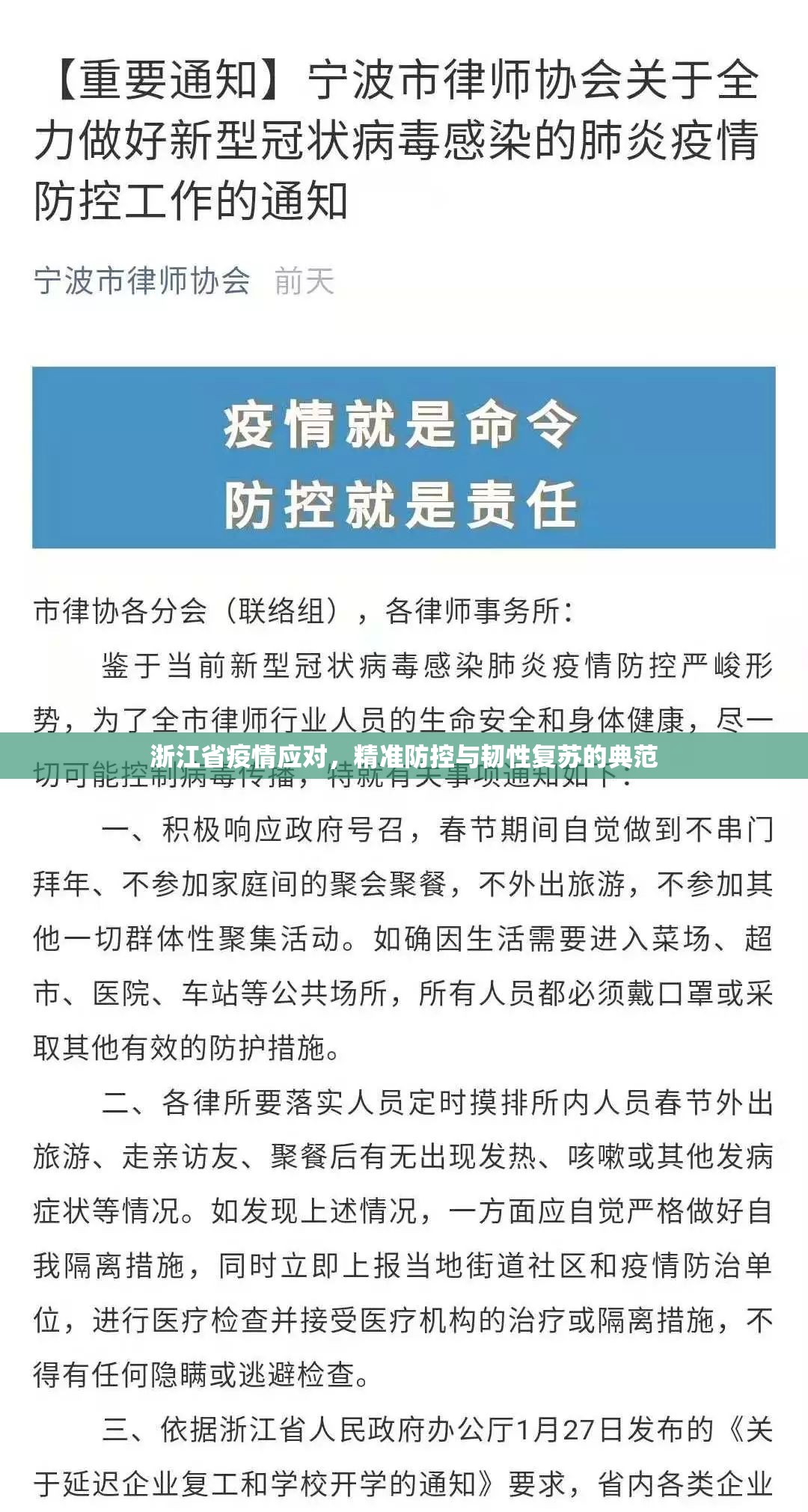 浙江省疫情应对，精准防控与韧性复苏的典范